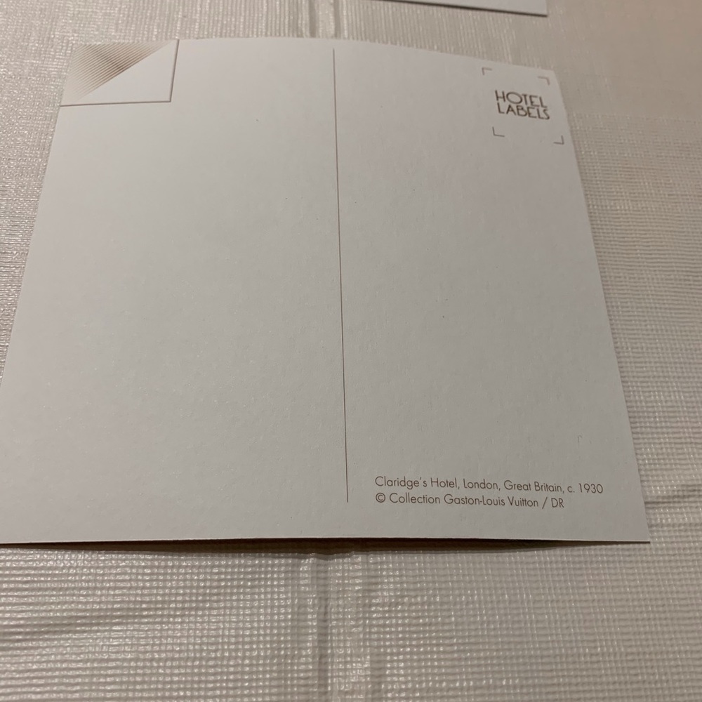 Louis Vuitton Hotel Label’s - Picture 5 of 7